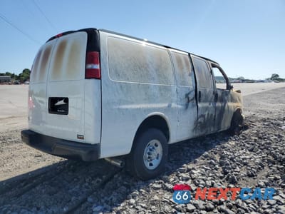 Trzecie zdjęcie samochodu z tyłu: 2024 CHEVROLET EXPRESS G2500 VIN:1GCWGAFP3R1287521 - miniatura