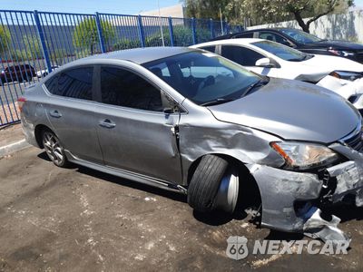 Czwarte zdjęcie samochodu z boku: 2014 NISSAN SENTRA S VIN:3N1AB7AP9EL637310 - miniatura