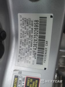 Zdjęcie 12 z 12 samochodu: 2007 HONDA CIVIC HYBRID VIN:JHMFA362X7S026958 - miniatura
