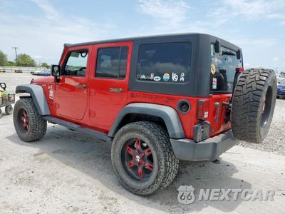 Drugie zdjęcie samochodu z przodu: 2015 JEEP WRANGLER UNLIMITED SPORT VIN:1C4BJWDG1FL753916 - miniatura