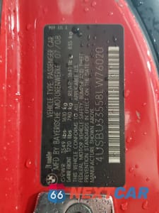Zdjęcie 13 z 13 samochodu: 2008 BMW Z4 3.0 VIN:4USBU33558LW76020 - miniatura