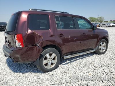 Trzecie zdjęcie samochodu z tyłu: 2010 HONDA PILOT EX VIN:5FNYF4H49AB021013 - miniatura