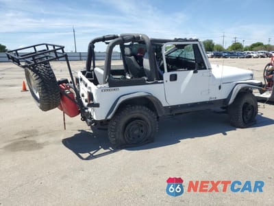 Trzecie zdjęcie samochodu z tyłu: 1992 JEEP WRANGLER / YJ VIN:2J4FY29S2NJ550664 - miniatura