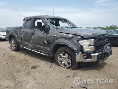 Czwarte zdjęcie samochodu z boku: 2015 FORD F150 SUPER CAB VIN:1FTFX1EF6FFC10357 - miniatura