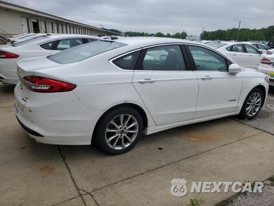 Trzecie zdjęcie samochodu z tyłu: 2017 FORD FUSION SE HYBRID VIN:3FA6P0LU2HR359632 - miniatura