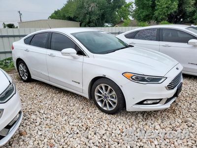 Czwarte zdjęcie samochodu z boku: 2017 FORD FUSION SE HYBRID VIN:3FA6P0LU0HR409556 - miniatura