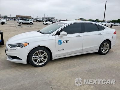 2018 FORD FUSION SE HYBRID 3FA6P0LU8JR171882 - główne zdjęcie licytacji z USA - miniatura