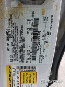 Zdjęcie 12 z 12 samochodu: 2017 FORD FUSION SE HYBRID VIN:3FA6P0LU8HR400751 - miniatura