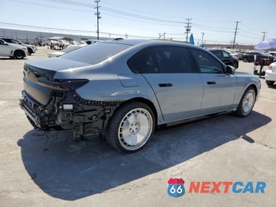 Trzecie zdjęcie samochodu z tyłu: 2024 BMW I7 XDRIVE60 VIN:WBY53EJ09RCP16432 - miniatura