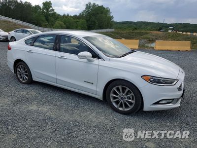 Czwarte zdjęcie samochodu z boku: 2017 FORD FUSION SE HYBRID VIN:3FA6P0LU1HR409680 - miniatura