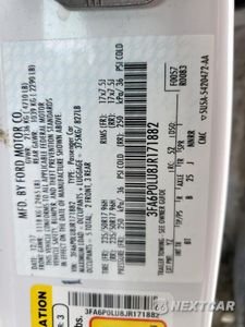 Zdjęcie 12 z 12 samochodu: 2018 FORD FUSION SE HYBRID VIN:3FA6P0LU8JR171882 - miniatura