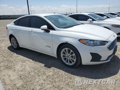 Czwarte zdjęcie samochodu z boku: 2019 FORD FUSION SE VIN:3FA6P0LUXKR124922 - miniatura