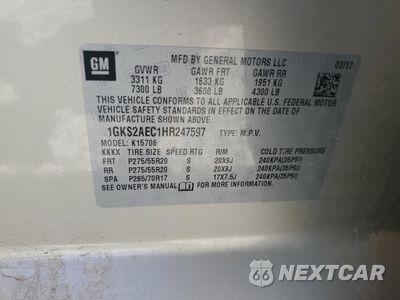 Zdjęcie 13 z 14 samochodu: 2017 GMC YUKON SLE VIN:1GKS2AEC1HR247597 - miniatura