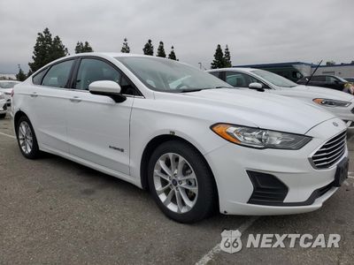 Czwarte zdjęcie samochodu z boku: 2019 FORD FUSION SE VIN:3FA6P0LU0KR264008 - miniatura