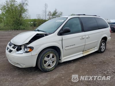 2007 DODGE GRAND CARAVAN SXT 2D4GP44L57R313697 - główne zdjęcie licytacji z USA - miniatura