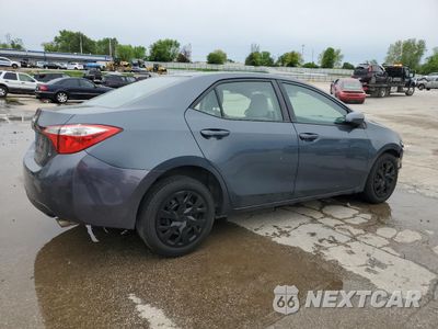 Trzecie zdjęcie samochodu z tyłu: 2015 TOYOTA COROLLA L VIN:2T1BURHEXFC266982 - miniatura