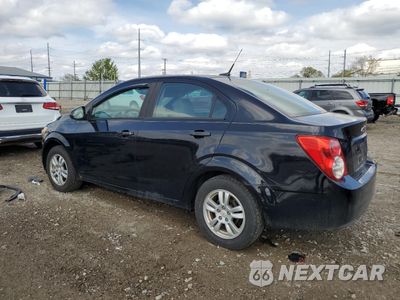 Drugie zdjęcie samochodu z przodu: 2012 CHEVROLET SONIC LS VIN:1G1JA5SHXC4180787 - miniatura