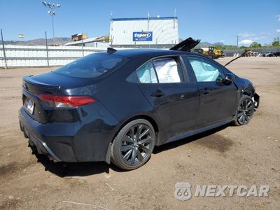 Trzecie zdjęcie samochodu z tyłu: 2025 TOYOTA COROLLA XSE VIN:5YFT4MCE9SP232217 - miniatura