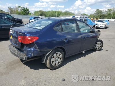Trzecie zdjęcie samochodu z tyłu: 2007 HYUNDAI ELANTRA GLS VIN:KMHDU46D07U138014 - miniatura