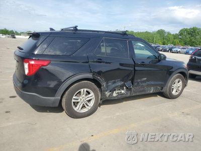 Trzecie zdjęcie samochodu z tyłu: 2020 FORD EXPLORER XLT VIN:1FMSK7DH9LGC85459 - miniatura
