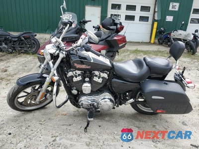Trzecie zdjęcie samochodu z tyłu: 2014 HARLEY-DAVIDSON XL1200 T VIN:1HD1LL322EC429011 - miniatura