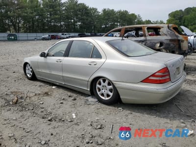 Drugie zdjęcie samochodu z przodu: 2001 MERCEDES-BENZ S 500 VIN:WDBNG75J41A194117 - miniatura
