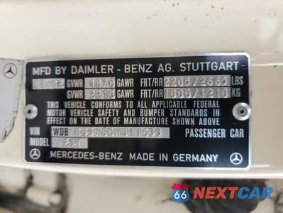 Zdjęcie 12 z 12 samochodu: 1982 MERCEDES-BENZ 300 TDT VIN:WDBAB93A8CN011633 - miniatura