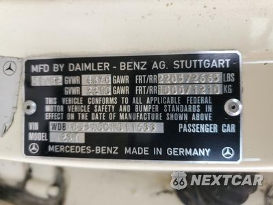 Zdjęcie 12 z 12 samochodu: 1982 MERCEDES-BENZ 300 TDT VIN:WDBAB93A8CN011633 - miniatura