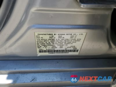 Zdjęcie 12 z 14 samochodu: 2005 NISSAN MAXIMA SE VIN:1N4BA41E35C824643 - miniatura