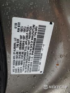 Zdjęcie 13 z 13 samochodu: 2009 HONDA ODYSSEY LX VIN:5FNRL382X9B060338 - miniatura