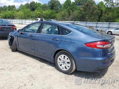 Drugie zdjęcie samochodu z przodu: 2019 FORD FUSION S VIN:3FA6P0G72KR128631 - miniatura