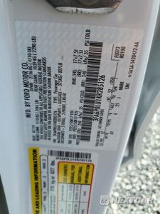Zdjęcie 12 z 13 samochodu: 2019 FORD FUSION SE VIN:3FA6P0LU1KR285126 - miniatura