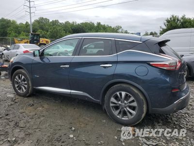 Drugie zdjęcie samochodu z przodu: 2016 NISSAN MURANO SL HEV VIN:5N1CZ2MH4GN147431 - miniatura