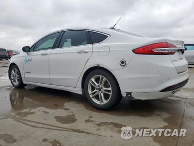 Drugie zdjęcie samochodu z przodu: 2018 FORD FUSION SE HYBRID VIN:3FA6P0LU9JR129799 - miniatura