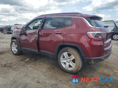 Drugie zdjęcie samochodu z przodu: 2022 JEEP COMPASS LATITUDE VIN:3C4NJCBB5NT198572 - miniatura