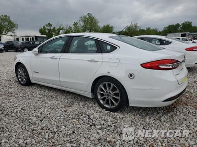 Drugie zdjęcie samochodu z przodu: 2017 FORD FUSION SE HYBRID VIN:3FA6P0LU4HR409740 - miniatura