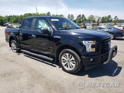 Czwarte zdjęcie samochodu z boku: 2017 FORD F150 SUPERCREW VIN:1FTEW1EP2HFC41941 - miniatura