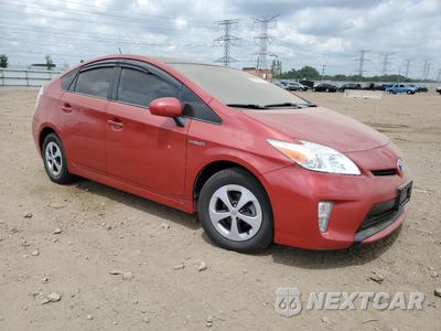 Czwarte zdjęcie samochodu z boku: 2014 TOYOTA PRIUS VIN:JTDKN3DU5E1736524 - miniatura
