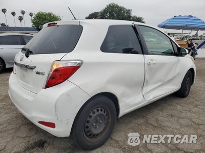 Trzecie zdjęcie samochodu z tyłu: 2012 TOYOTA YARIS VIN:JTDJTUD36CD507960 - miniatura