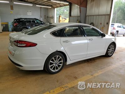 Trzecie zdjęcie samochodu z tyłu: 2017 FORD FUSION SE HYBRID VIN:3FA6P0LU1HR359539 - miniatura