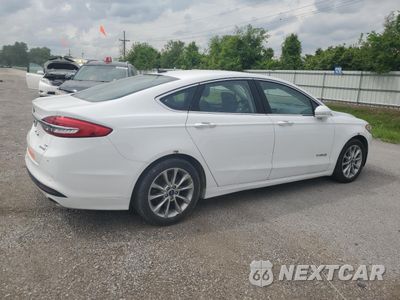 Trzecie zdjęcie samochodu z tyłu: 2017 FORD FUSION SE HYBRID VIN:3FA6P0LU8HR409093 - miniatura