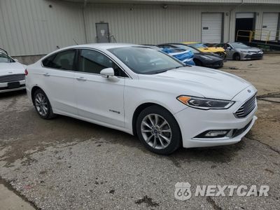Czwarte zdjęcie samochodu z boku: 2017 FORD FUSION SE HYBRID VIN:3FA6P0LU4HR409723 - miniatura