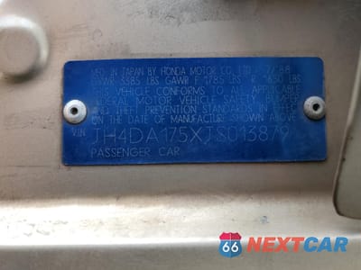 Zdjęcie 12 z 14 samochodu: 1988 ACURA INTEGRA LS VIN:JH4DA175XJS013879 - miniatura