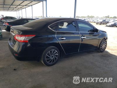 Trzecie zdjęcie samochodu z tyłu: 2013 NISSAN SENTRA S VIN:3N1AB7AP2DL642038 - miniatura
