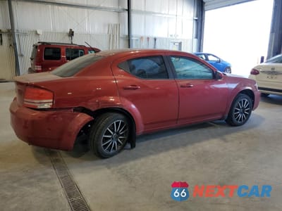 Trzecie zdjęcie samochodu z tyłu: 2010 DODGE AVENGER SXT VIN:1B3CC4FB3AN209730 - miniatura