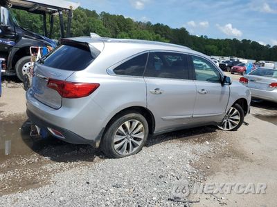 Trzecie zdjęcie samochodu z tyłu: 2016 ACURA MDX TECHNOLOGY VIN:5FRYD3H48GB011497 - miniatura
