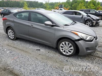 Czwarte zdjęcie samochodu z boku: 2012 HYUNDAI ELANTRA GLS VIN:5NPDH4AE5CH149572 - miniatura