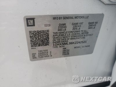 Zdjęcie 14 z 17 samochodu: 2019 GMC ACADIA SLT-1 VIN:1GKKNMLS6KZ242521 - miniatura