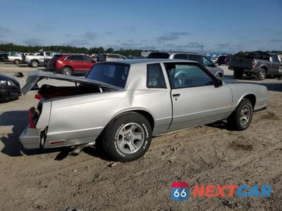 Trzecie zdjęcie samochodu z tyłu: 1986 CHEVROLET MONTE CARLO VIN:1G1GZ37G3GR169310 - miniatura