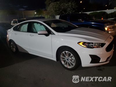 Czwarte zdjęcie samochodu z boku: 2019 FORD FUSION SE VIN:3FA6P0HD0KR135288 - miniatura